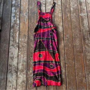 Vtg Endeavor Trading Maxi Dress